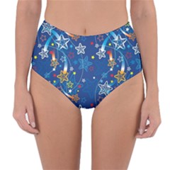 Reversible High-Waist Bikini Bottoms 