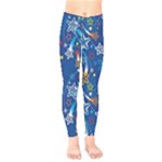 Christmas Stars Pattern Star Kids  Leggings