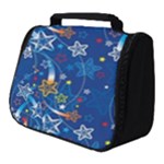 Christmas Stars Pattern Star Full Print Travel Pouch (Small)