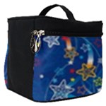 Christmas Stars Pattern Star Make Up Travel Bag (Small)