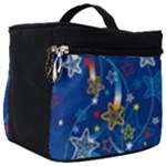 Christmas Stars Pattern Star Make Up Travel Bag (Big)