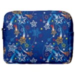 Christmas Stars Pattern Star Make Up Pouch (Large)