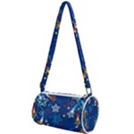 Christmas Stars Pattern Star Mini Cylinder Bag