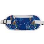 Christmas Stars Pattern Star Rounded Waist Pouch