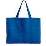 Blue Lego Texture Macro, Blue Dots Background, Lego Zipper Mini Tote Bag