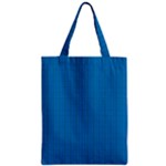 Blue Lego Texture Macro, Blue Dots Background, Lego Zipper Classic Tote Bag