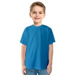 Blue Lego Texture Macro, Blue Dots Background, Lego Kids  Sport Mesh T-Shirt