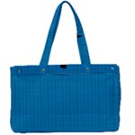 Blue Lego Texture Macro, Blue Dots Background, Lego Canvas Work Bag