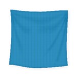 Blue Lego Texture Macro, Blue Dots Background, Lego Square Tapestry (Small)