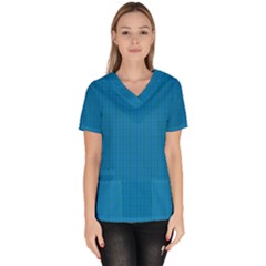 Women s V-Neck Scrub Top 