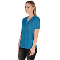 Women s V-Neck Scrub Top 