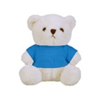 Blue Lego Texture Macro, Blue Dots Background, Lego Full Print Tee for Cuddly Teddy Bear