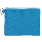 Blue Lego Texture Macro, Blue Dots Background, Lego Canvas Cosmetic Bag (XXL)