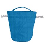 Blue Lego Texture Macro, Blue Dots Background, Lego Drawstring Bucket Bag