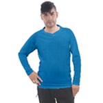 Blue Lego Texture Macro, Blue Dots Background, Lego Men s Pique Long Sleeve T-Shirt