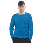 Blue Lego Texture Macro, Blue Dots Background, Lego Men s Long Sleeve Raglan T-Shirt