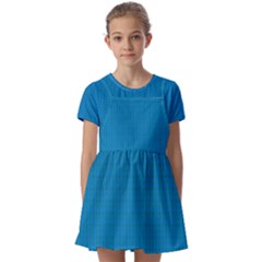 Kids  Short Sleeve Pinafore Style Dress 