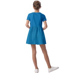 Kids  Short Sleeve Pinafore Style Dress 