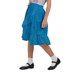 Kids  Ruffle Flared Wrap Midi Skirt 