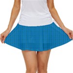 Blue Lego Texture Macro, Blue Dots Background, Lego Women s Skort