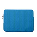 Blue Lego Texture Macro, Blue Dots Background, Lego 13  Vertical Laptop Sleeve Case With Pocket