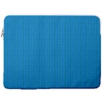 Blue Lego Texture Macro, Blue Dots Background, Lego 17  Vertical Laptop Sleeve Case With Pocket