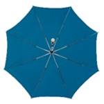 Blue Lego Texture Macro, Blue Dots Background, Lego Automatic Folding Umbrella with Case (Medium)