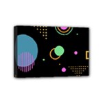 Colartive, Aesthetic, Amoled, Black, Colorful, Desenho Mini Canvas 6  x 4  (Stretched)