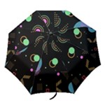 Colartive, Aesthetic, Amoled, Black, Colorful, Desenho Folding Umbrellas