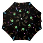 Colartive, Aesthetic, Amoled, Black, Colorful, Desenho Straight Umbrellas