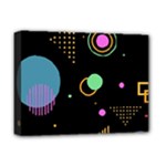 Colartive, Aesthetic, Amoled, Black, Colorful, Desenho Deluxe Canvas 16  x 12  (Stretched) 