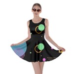 Colartive, Aesthetic, Amoled, Black, Colorful, Desenho Skater Dress