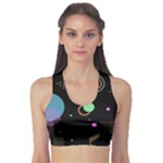 Colartive, Aesthetic, Amoled, Black, Colorful, Desenho Fitness Sports Bra