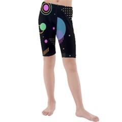 Kids  Mid Length Swim Shorts 