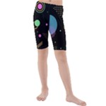 Colartive, Aesthetic, Amoled, Black, Colorful, Desenho Kids  Mid Length Swim Shorts