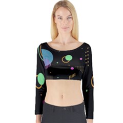 Long Sleeve Crop Top 