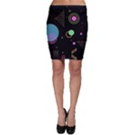 Colartive, Aesthetic, Amoled, Black, Colorful, Desenho Bodycon Skirt