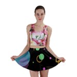 Colartive, Aesthetic, Amoled, Black, Colorful, Desenho Mini Skirt