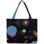 Colartive, Aesthetic, Amoled, Black, Colorful, Desenho Mini Tote Bag