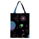 Colartive, Aesthetic, Amoled, Black, Colorful, Desenho Classic Tote Bag