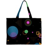 Colartive, Aesthetic, Amoled, Black, Colorful, Desenho Zipper Mini Tote Bag