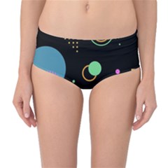 Mid-Waist Bikini Bottoms 