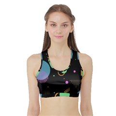 Sports Bra with Border 