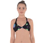 Colartive, Aesthetic, Amoled, Black, Colorful, Desenho Halter Neck Bikini Top