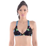 Colartive, Aesthetic, Amoled, Black, Colorful, Desenho Plunge Bikini Top