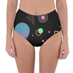 Reversible High-Waist Bikini Bottoms 