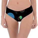 Colartive, Aesthetic, Amoled, Black, Colorful, Desenho Reversible Classic Bikini Bottoms