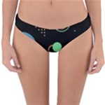 Colartive, Aesthetic, Amoled, Black, Colorful, Desenho Reversible Hipster Bikini Bottoms