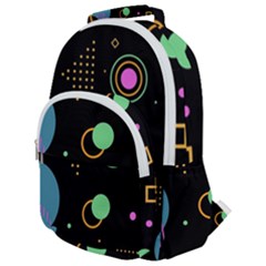 Rounded Multi Pocket Backpack 