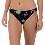 Colartive, Aesthetic, Amoled, Black, Colorful, Desenho Band Bikini Bottoms